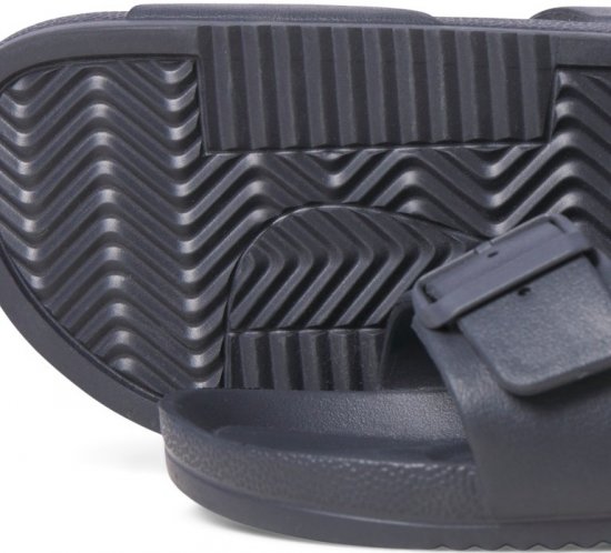 Jack & Jones Croxton Moulded Sandals Black - Pánská obuv 40-52 - 