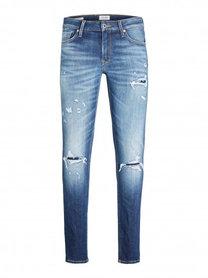 Jack & Jones JJIGLENN JJSEAL Blue Denim Jeans - Džíny & kalhoty - Džíny a Kalhoty - W40-W70