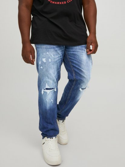 Jack & Jones JJIGLENN JJSEAL Blue Denim Jeans - Džíny & kalhoty - Džíny a Kalhoty - W40-W70