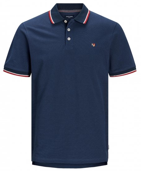 Jack & Jones JPRWINBLU Poloshirt Navy Blazer - Polokošile - Polokošile 2XL-8XL - Trička s límečkem 2XL-8XL