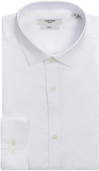 Jack & Jones CARDIFF Dress Shirt White - Košile - Košile 2XL-10XL