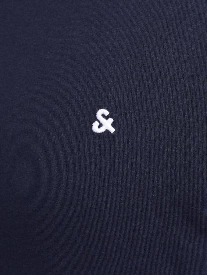 Jack & Jones PAULOS T-Shirt Navy Blazer - Trička - Trička nadměrné velikosti - 2XL-14XL
