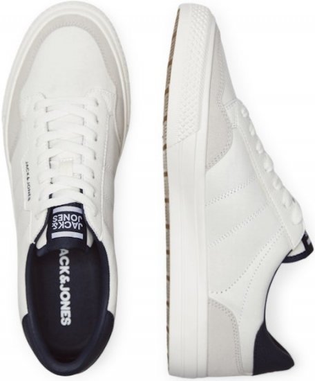 Jack & Jones Morden Combo Sneakers White/Navy - Pánská obuv 40-52 - 