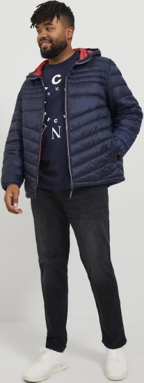 Jack & Jones GLENN FOX GE 147 Jeans Black Denim - Džíny & kalhoty - Džíny a Kalhoty - W40-W70