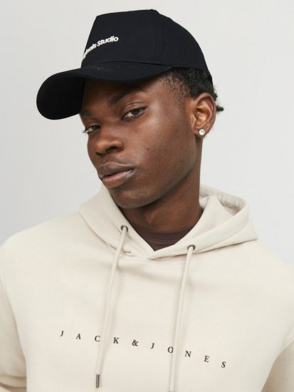 Jack & Jones Vesterbro Baseball Cap Black - Doplňky - 