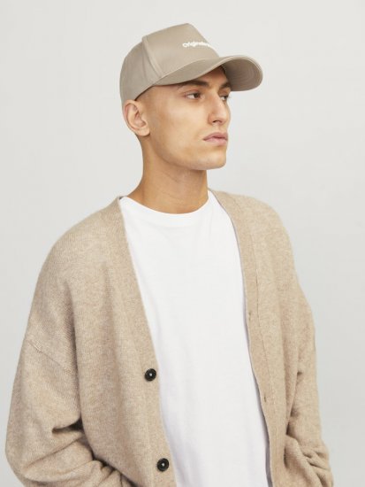 Jack & Jones Vesterbro Baseball Cap Fields Of Rye - Doplňky - 
