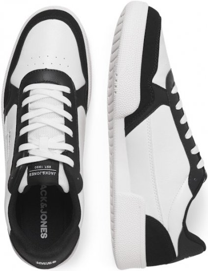 Jack & Jones Bounce Sneakers Black/White - Pánská obuv 40-52 - 