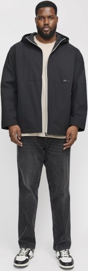 Jack & Jones ORGANIC T-Shirt Grey/Melange - Trička - Trička nadměrné velikosti - 2XL-14XL