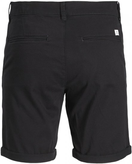 Jack & Jones Dave Chino Shorts Black - Šortky - Šortky Nadměrné Velikosti W40-W60