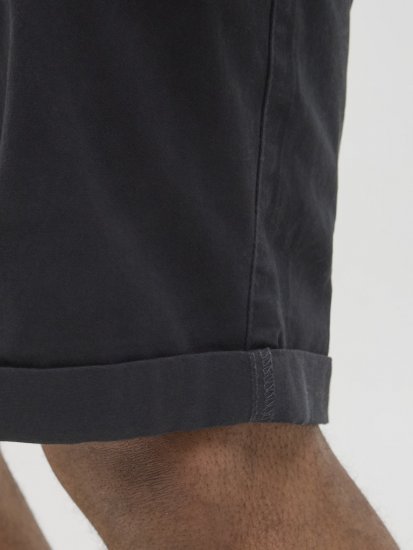 Jack & Jones Dave Chino Shorts Black - Šortky - Šortky Nadměrné Velikosti W40-W60