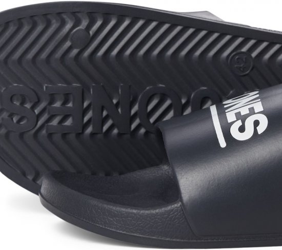 Jack & Jones Wollie Slippers Black - Pánská obuv 40-52 - 