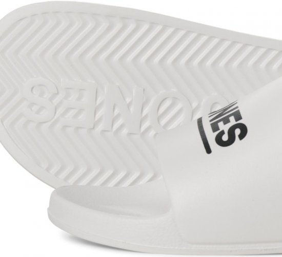 Jack & Jones Wollie Slippers White - Pánská obuv 40-52 - 