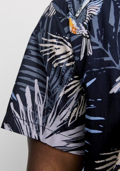 Jack & Jones Hawaii AOP Shirt Blue - Košile - Košile 2XL-10XL