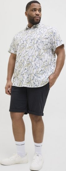 Jack & Jones Dave Chino Shorts Dark Navy - Šortky - Šortky Nadměrné Velikosti W40-W60