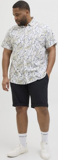 Jack & Jones Dave Chino Shorts Dark Navy - Šortky - Šortky Nadměrné Velikosti W40-W60