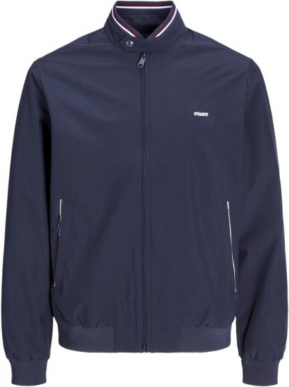 Jack & Jones Brad Bomber Jacket Seaborne - Bundy - Bundy Nadměrné Velikosti - 2XL-8XL