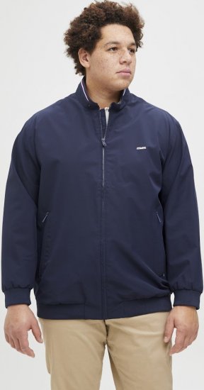 Jack & Jones Brad Bomber Jacket Seaborne - Bundy - Bundy Nadměrné Velikosti - 2XL-8XL