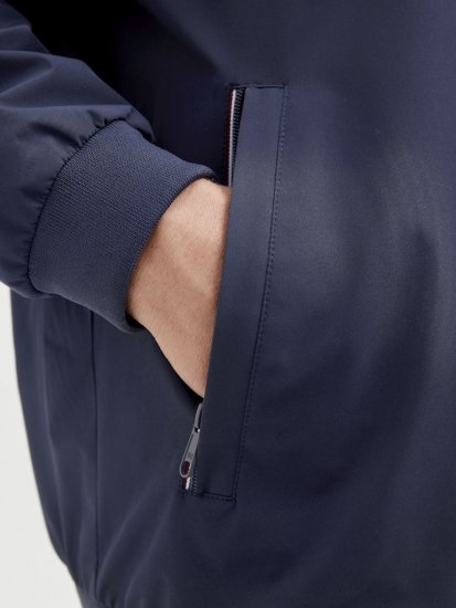 Jack & Jones Brad Bomber Jacket Seaborne - Bundy - Bundy Nadměrné Velikosti - 2XL-8XL