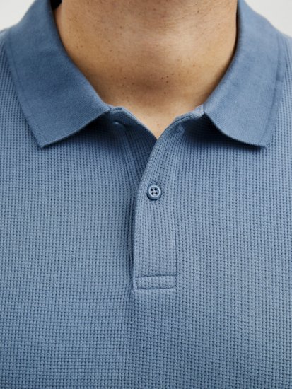 Jack & Jones AUSTIN CLASSIC Polo Blue - Polokošile - Polokošile 2XL-8XL - Trička s límečkem 2XL-8XL