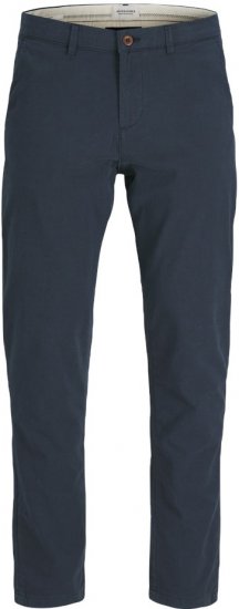 Jack & Jones Marco Erik Chino Pants Navy Blazer - Džíny & Kalhoty - Džíny a Kalhoty - W40-W70