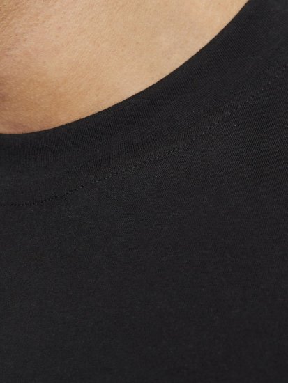 Jack & Jones Tarmac Camo Crew Neck T-Shirt Black - Trička - Trička nadměrné velikosti - 2XL-14XL