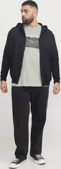 Jack & Jones Tarmac Camo Crew Neck T-Shirt Green - Trička - Trička nadměrné velikosti - 2XL-14XL