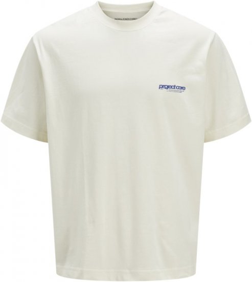 Jack & Jones Union Front & Back Print Crew Neck T-Shirt Yellow - Trička - Trička nadměrné velikosti - 2XL-14XL