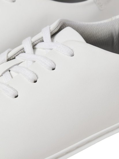 Jack & Jones Stockholm Leather Sneakers Bright White/Leather - Pánská obuv 40-52 - 