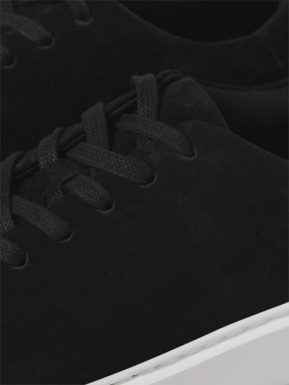 Jack & Jones Stockholm Leather Sneakers Black/Suede - Pánská obuv 40-52 - 