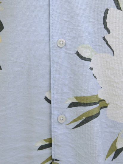 Jack & Jones Vira Marshall AOP Short Sleeve Shirt Skyway - Košile - Košile 2XL-10XL