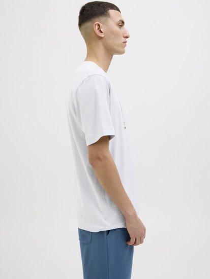 Jack & Jones Calma Crew Neck T-Shirt Gray Dawn - Trička - Trička nadměrné velikosti - 2XL-14XL