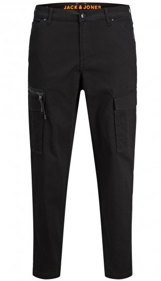 Jack & Jones JPSTACE JJDEX Cargo Pants Black - Džíny & kalhoty - Džíny a Kalhoty - W40-W70
