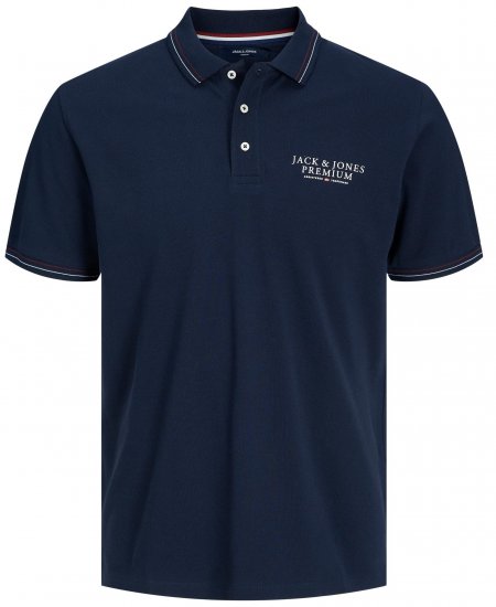 Jack & Jones JPRBLUARCHIE Polo Navy Blazer - Polokošile - Polokošile 2XL-8XL - Trička s límečkem 2XL-8XL