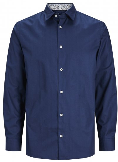 Jack & Jones JPRBLANORDIC DETAIL Shirt Perfect Navy - Košile - Košile 2XL-10XL