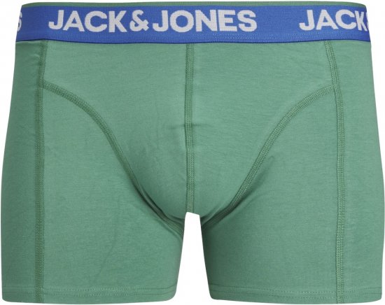 Jack & Jones JACPINEAPPLE SKULL TRUNKS 3 PACK Palace Blue - Spodní prádlo - Spodní Prádlo Nadměrné Velikosti 2XL-8XL