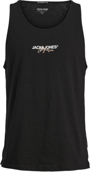 Jack & Jones JORARUBA BRANDING TANK TOP Tap Shoe - Trička - Trička nadměrné velikosti - 2XL-14XL