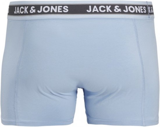 Jack & Jones Evan Solid Trunks 5-Pack Black - Spodní prádlo - Spodní Prádlo Nadměrné Velikosti 2XL-8XL