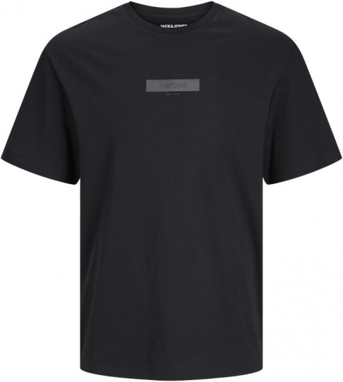 Jack & Jones TAKA T-Shirt Black - Trička - Trička nadměrné velikosti - 2XL-14XL