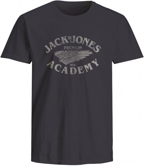 Jack & Jones Freddy Crew Neck T-Shirt Blue - Trička - Trička nadměrné velikosti - 2XL-14XL