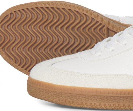 Jack & Jones Kirk International Campaign Sneakers Bright White/PU - Pánská obuv 40-52 - 