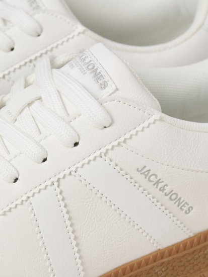 Jack & Jones Kirk International Campaign Sneakers Bright White/PU - Pánská obuv 40-52 - 
