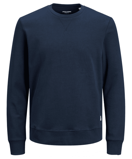 Jack & Jones Basic Sweatshirt Navy Blazer - Mikiny & mikiny s kapucí - Mikiny & Mikiny s kapucí 2XL-12XL