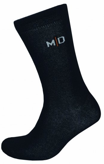 Motley Denim John 1-Pack Socks Black - Spodní Prádlo - Spodní Prádlo Nadměrné Velikosti 2XL-8XL