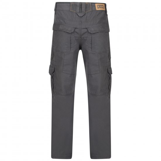 Kam Jeans Cargo pants Grey - Džíny & kalhoty - Džíny a Kalhoty - W40-W70