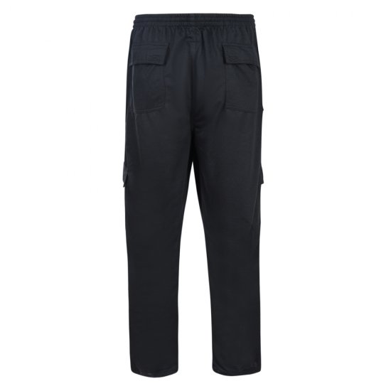 Kam Jeans Cargopocket Joggers "Lightweight" Black - Tepláky & kraťasy - Tepláky a Teplákové Kraťasy 2XL-12XL
