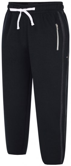 Kam Jeans 239 Stripe Jogger Black - Tepláky & kraťasy - Tepláky a Teplákové Kraťasy 2XL-12XL