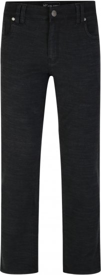 Kam Jeans 264 Slub Weave 5 Pocket Stretch Pants Charcoal - Džíny & kalhoty - Džíny a Kalhoty - W40-W70