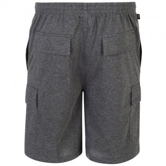 Kam Jeans Cargo Jogger shorts Grey - Tepláky & kraťasy - Tepláky a Teplákové Kraťasy 2XL-12XL