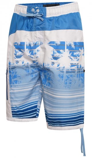 Kam Jeans 3008 Surfer Panelled Swimshorts - Spodní prádlo - Spodní Prádlo Nadměrné Velikosti 2XL-8XL