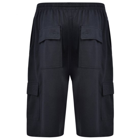 Kam Jeans Cargo Jogger shorts Black - Tepláky & kraťasy - Tepláky a Teplákové Kraťasy 2XL-12XL